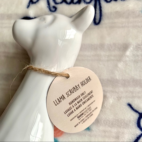 1 LEFT! 🦙 Llama Ceramic White Sponge Holder 🦙 - Picture 5 of 10